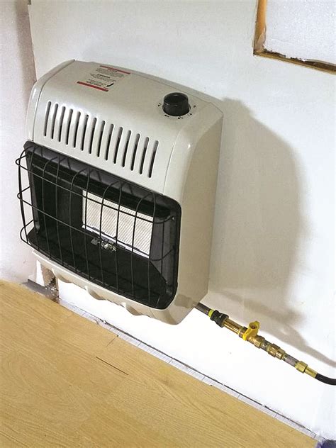 can you run propane in a natural gas heater